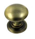 32mm Antique Brass Cabinet, Drawer or Cupboard Door Knob (XL2027A)